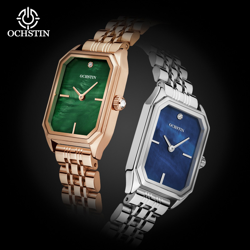 Luxury Watch Japan Brand - OCHSTIN 일본 무브먼트 여성용 로즈 골드