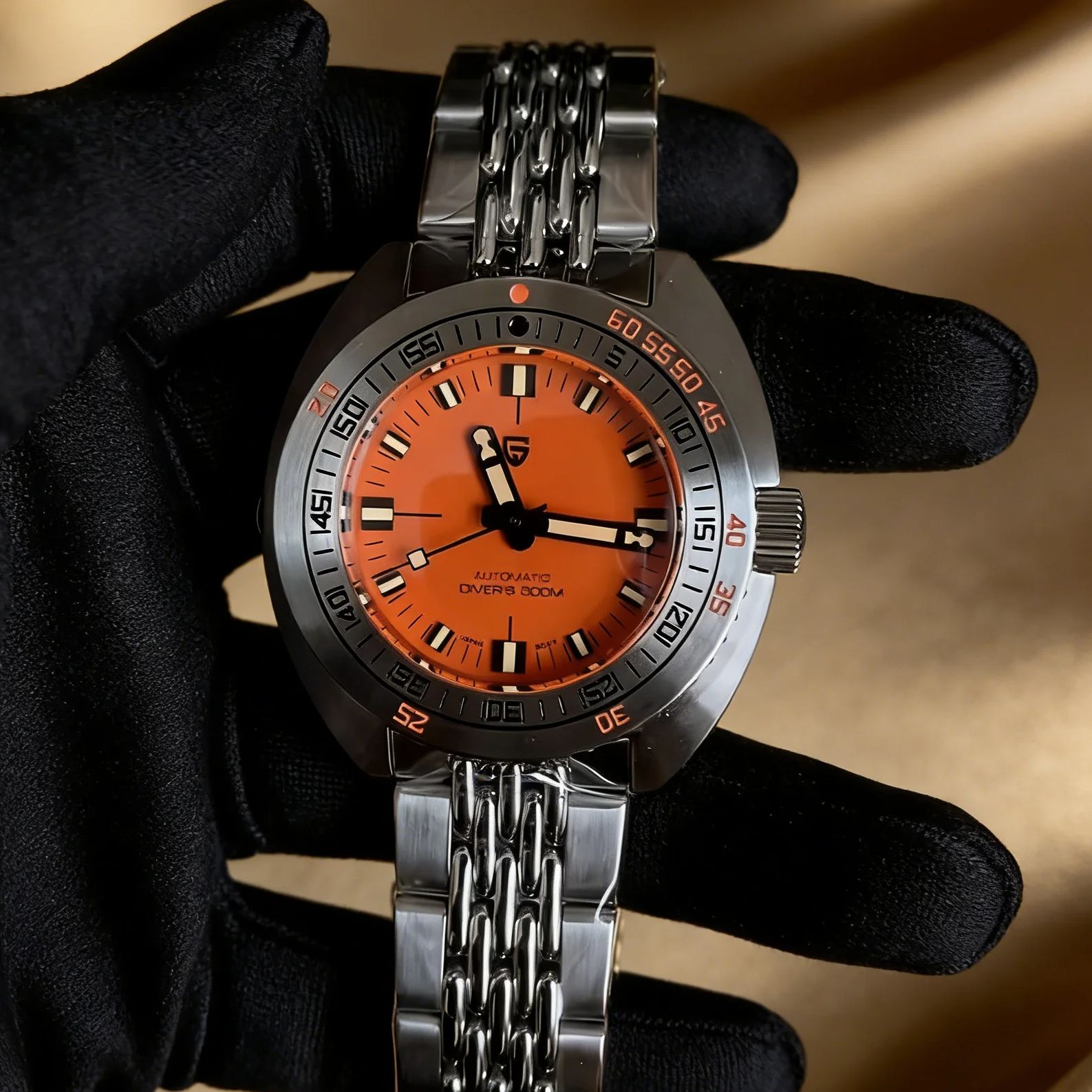 Diver Watch 300M - 파가니 디자인 2026 남성용 기계식 시계