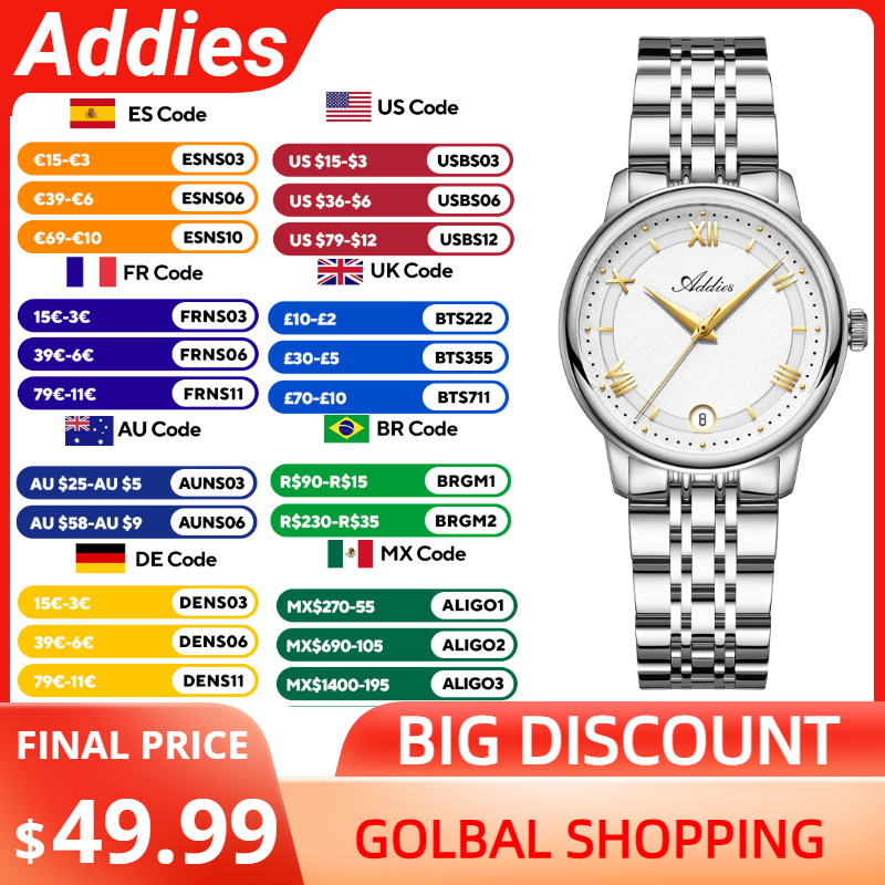 Luxury Women'S Watch - Addies 새로운 럭셔리 여성용 시계 31mm