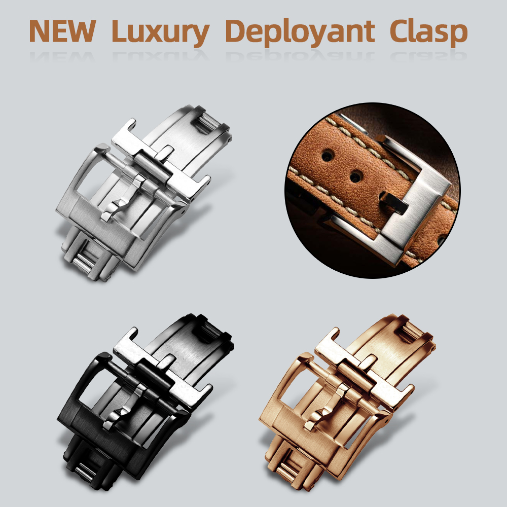 Luxury Watch Logos - 새로운 럭셔리 디플로이언트 클래스프 16mm 18mm