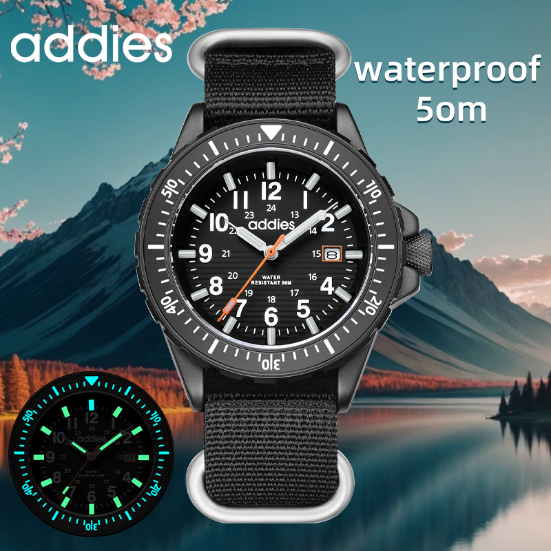 Diver Watch 300M - ADDIES 2026 새로운 남성용 스포츠 쿼츠
