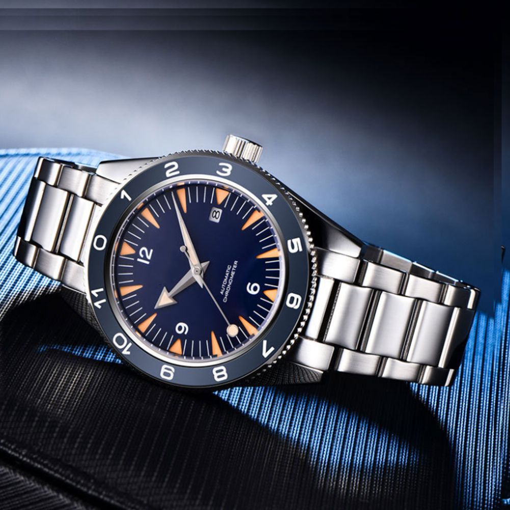 사용자 정의 로고 NH35 무브먼트 시계 10bars  - Luxury Watch Logos 리뷰 및 가격