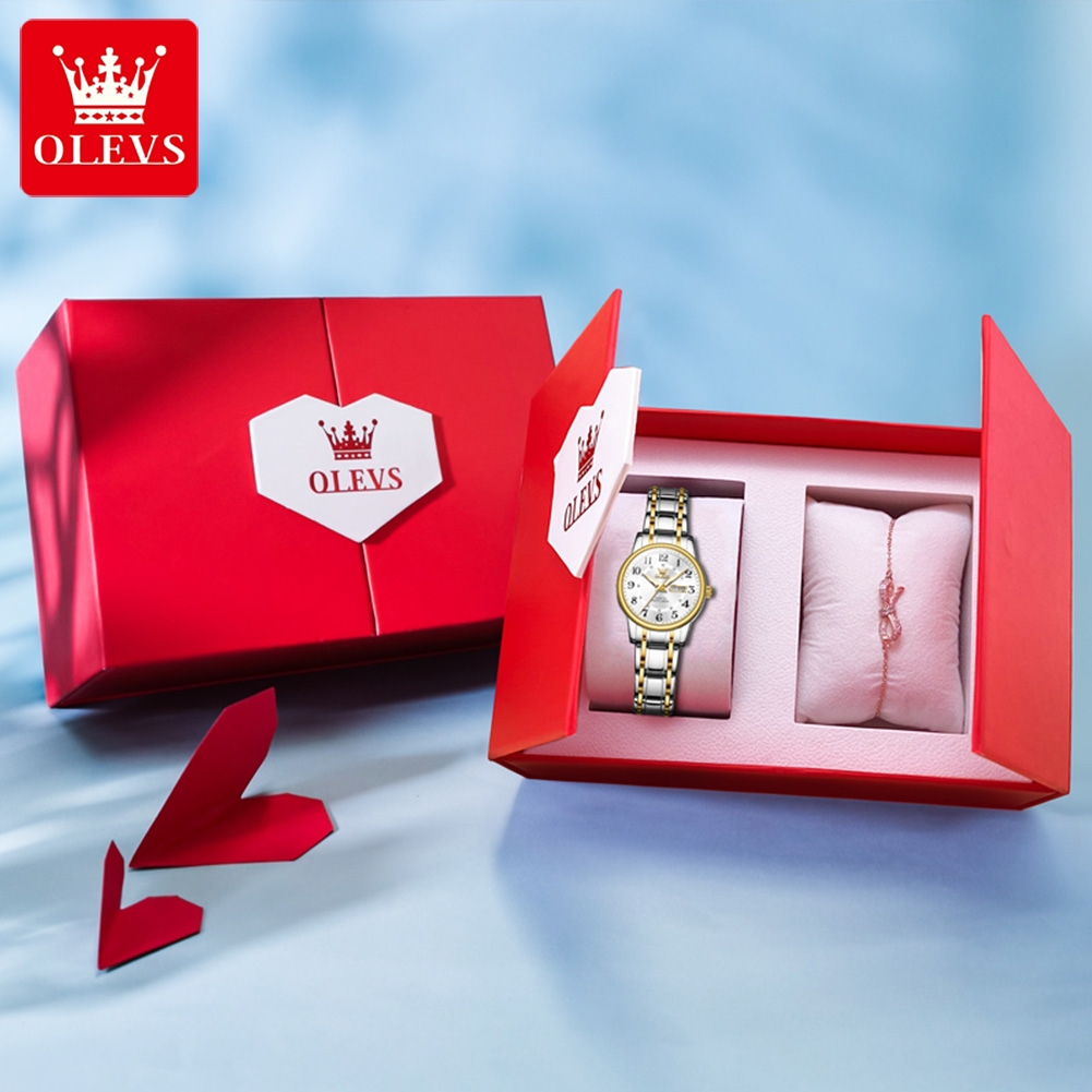 OLEVS 2891 럭셔리 브랜드 패션 여성 시계 방수 - Luxury Watch Logos 리뷰 및 가격