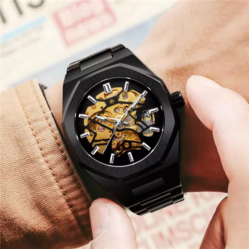 포시닝 344D 고급 오토매틱 기계식 시계 남성용 야광 - Luxury Watch Trading 리뷰 및 가격