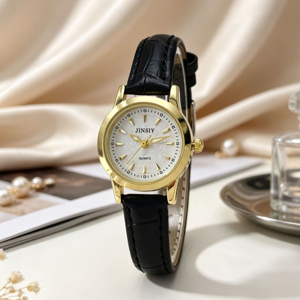 패션 가죽 스트랩 쿼츠 시계 고급 여성 시계 선물 여성 - Luxury Watch Leather Strap 리뷰 및 가격
