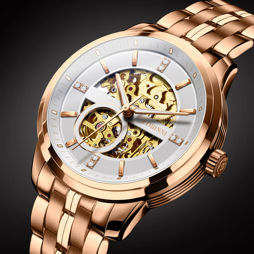 LOBINNI 럭셔리 브랜드 시계 시계 남자 일본 MI - Luxury Watch Japan Brand 리뷰 및 가격