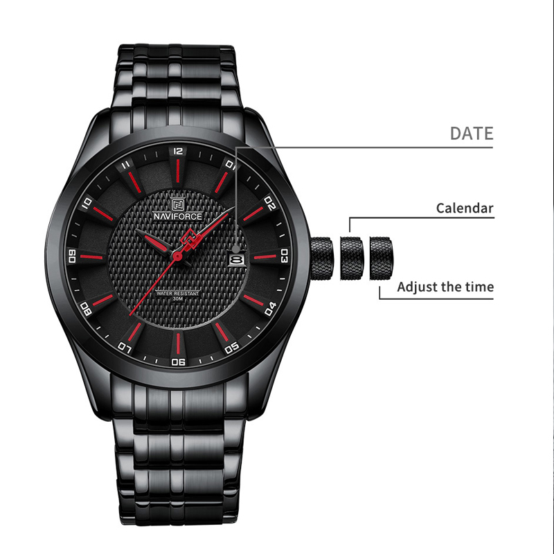 네비포스 남성용 쿼츠 시계 패션 트렌드 멋진 남성 시계 - Luxury Watch Trading 리뷰 및 가격