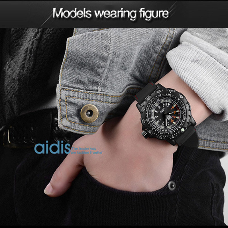 Addies 군사 시계 특수 부대 야외 스포츠 빛나는  - Diver Watch 300M 리뷰 및 가격