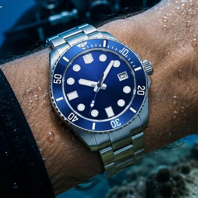맞춤형 로고 40mm 남성용 오토매틱 기계식 시계 스테 - Luxury Watch Logos 리뷰 및 가격