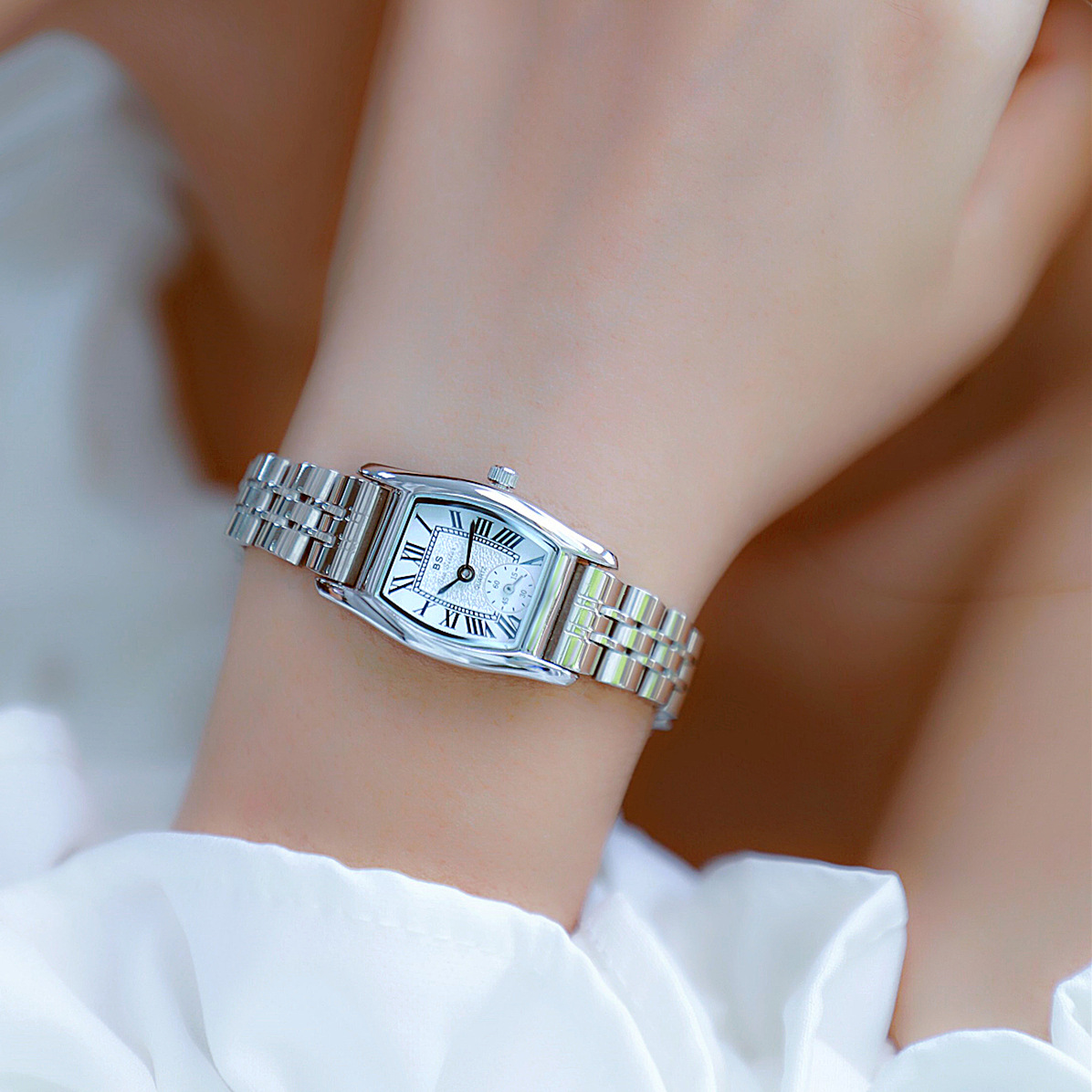 BS 여성용 시계 다목적 복고풍 스타일 럭셔리 브랜드  - Luxury Watch Leather Strap 리뷰 및 가격