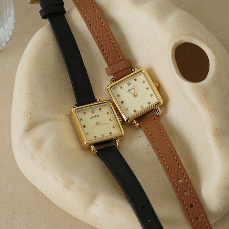 오리지널 여성용 시계, 학생 스타일, 가벼운 럭셔리 여 - Luxury Watch Leather Strap 리뷰 및 가격