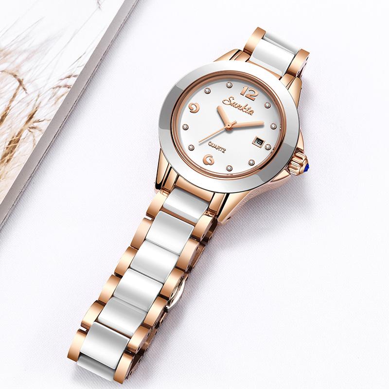 Sunkta 패션 캐주얼 쿼츠 여성 시계 우아한 럭셔리 - Luxury Women'S Watch 리뷰 및 가격