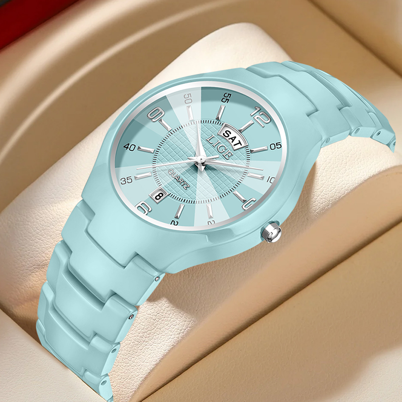 LIGE 럭셔리 우아한 쿼츠 여성 시계 패션 세라믹 작 - Luxury Women'S Watch 리뷰 및 가격