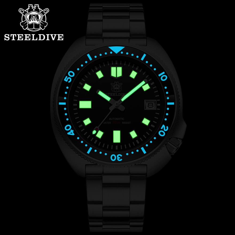 SD1970 새로운 도착 STEELDIVE 브랜드 20 - Diver Watch 300M 리뷰 및 가격