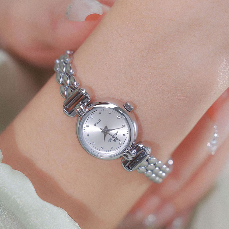 여성용 럭셔리 아이스 블루 실버 시계 팔찌, 절묘한 작 - Luxury Watch Leather Strap 리뷰 및 가격