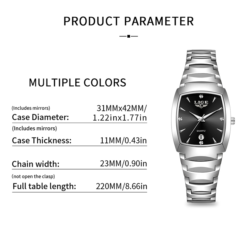LIGE 시계 여성 비즈니스 럭셔리 숙녀 시계 여성 방 - Luxury Women'S Watch 리뷰 및 가격