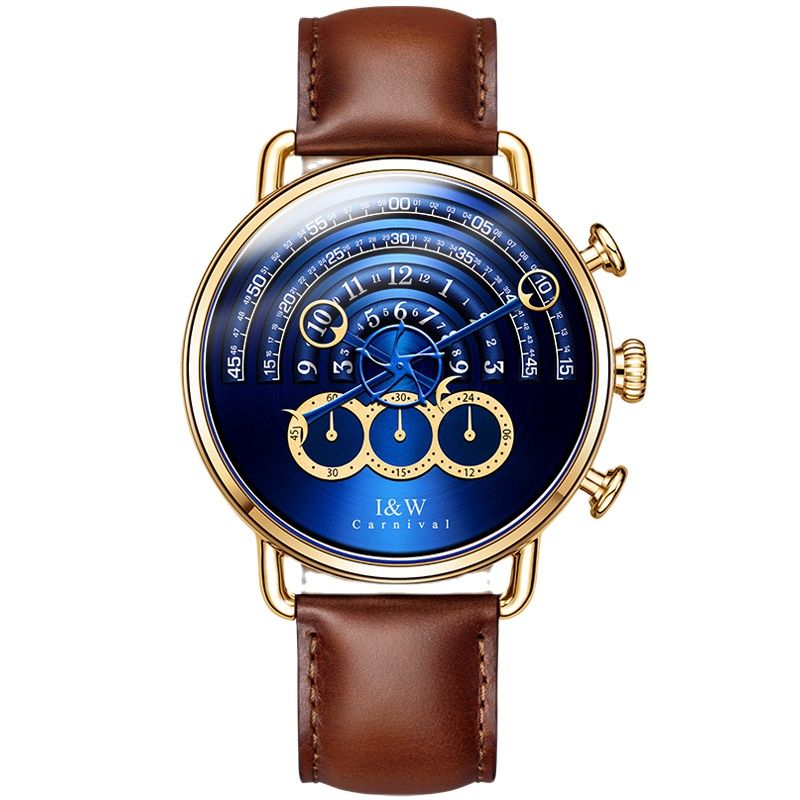 새로운 스위스 I&W 카니발 럭셔리 브랜드 다기능 스포 - Luxury Watch Japan Brand 리뷰 및 가격