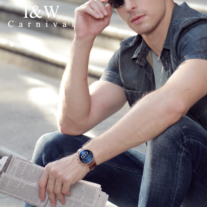 새로운 스위스 I&W 카니발 럭셔리 브랜드 다기능 스포 - Luxury Watch Japan Brand 리뷰 및 가격