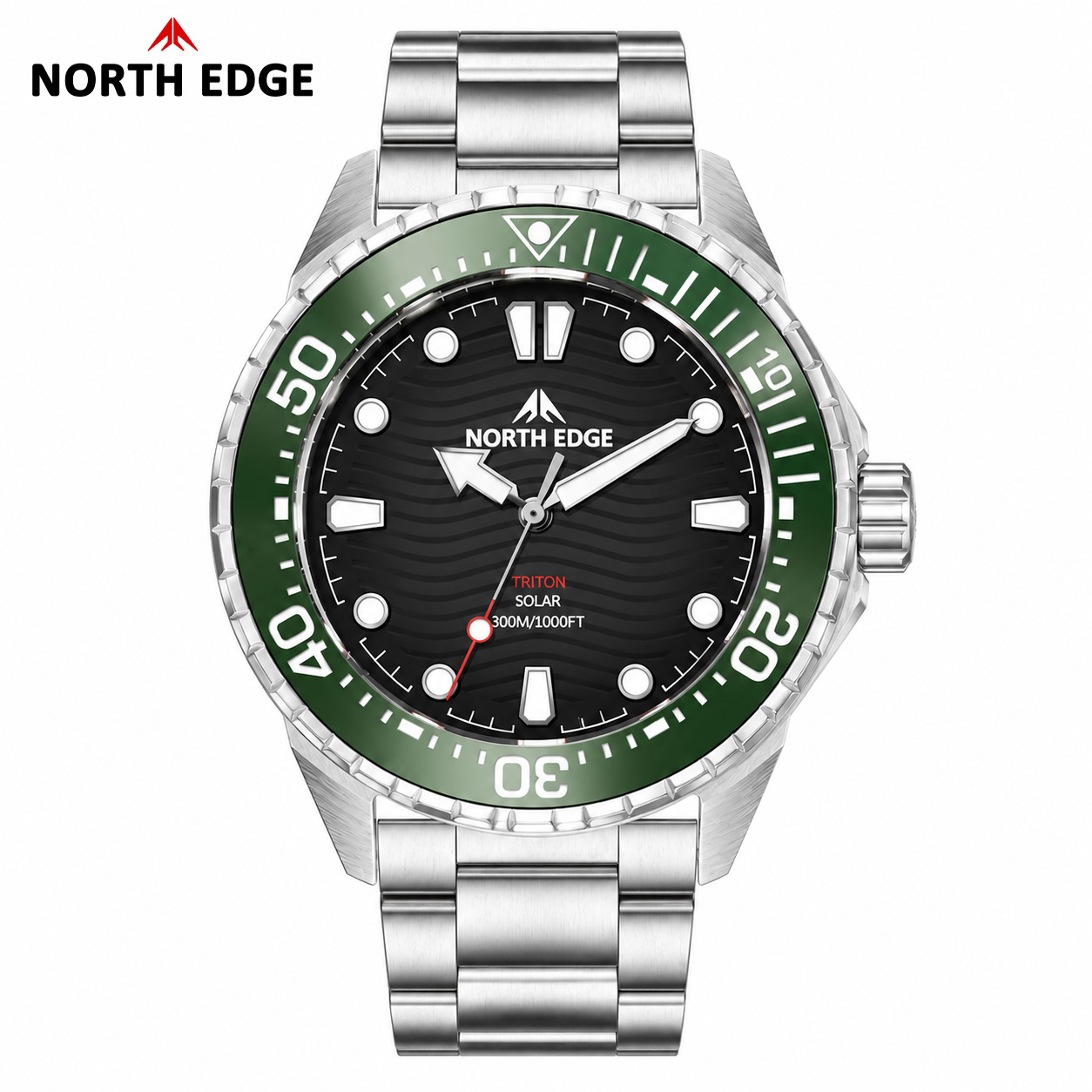 노스 엣지 트리톤 다이버용 아웃도어 애호가용 솔라 충전 - Diver Watch 300M 리뷰 및 가격