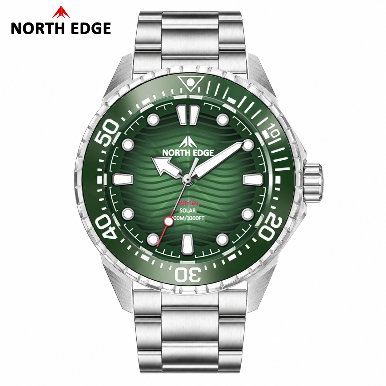 노스 엣지 트리톤 다이버용 아웃도어 애호가용 솔라 충전 - Diver Watch 300M 리뷰 및 가격