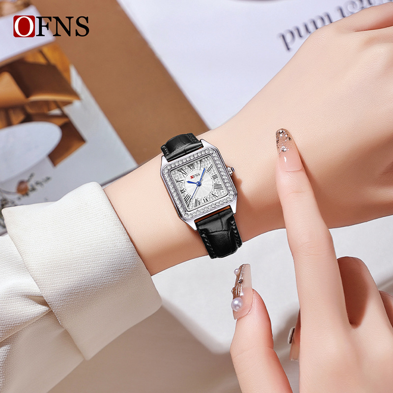 OFNS 해외 무역 쿼츠 시계 라이트 럭셔리 패션 사각 - Luxury Watch Trading 리뷰 및 가격