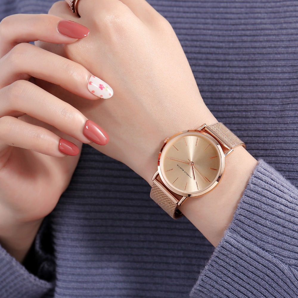 탑 브랜드 럭셔리 HM 스테인레스 스틸 메쉬 손목 시계 - Luxury Watch Japan Brand 리뷰 및 가격