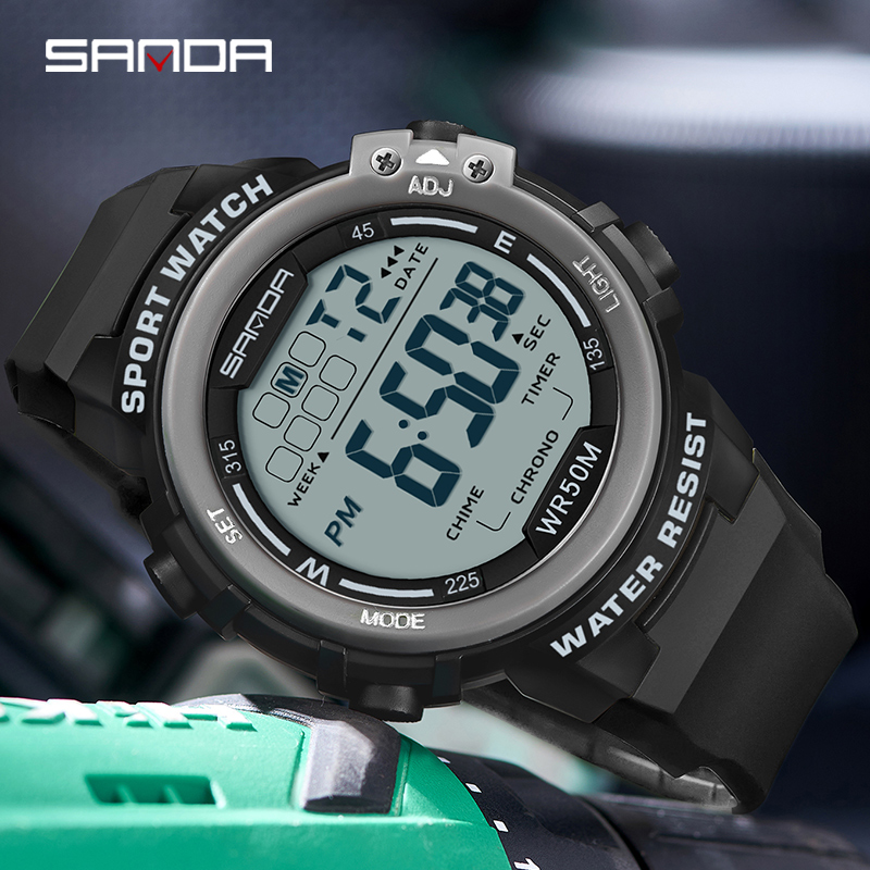 SANDA 럭셔리 패션 G 스타일 남성 스포츠 시계,  - Luxury Watch G Shock 리뷰 및 가격