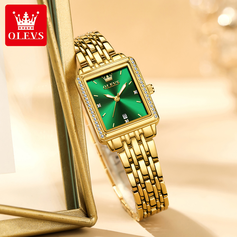 OLEVS 9995 여성용 날짜 표시 시계, 고급 방수 - Luxury Watch Logos 리뷰 및 가격