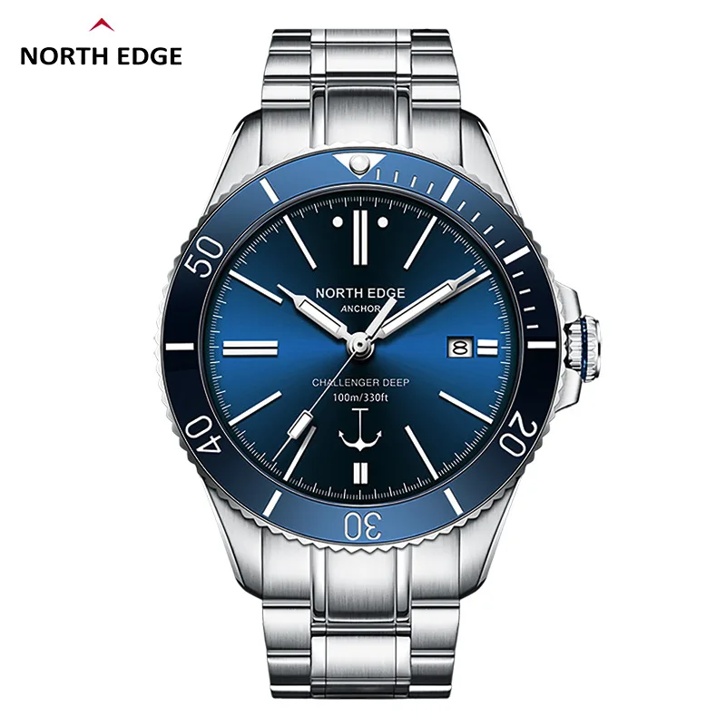 새로운 NORTH EDGE ANCHOR 42MM 남성용 - Diver Watch 300M 리뷰 및 가격