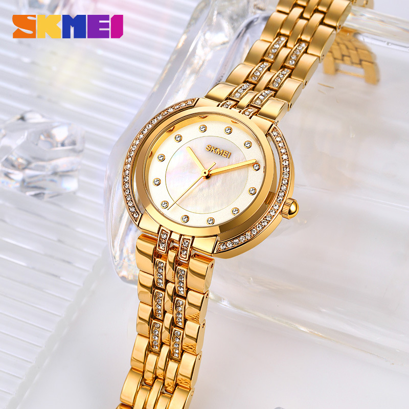 여성용 팔찌 쿼츠 시계 고급 라인스톤 다이얼 아연 합금 - Luxury Women'S Watch 리뷰 및 가격
