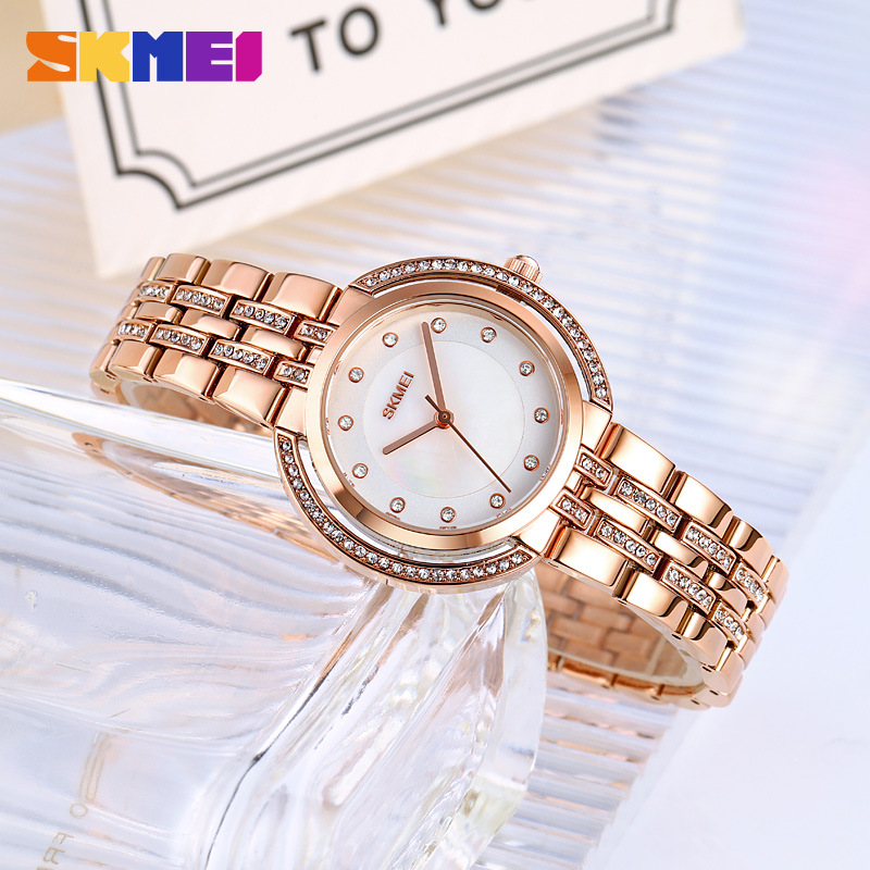 여성용 팔찌 쿼츠 시계 고급 라인스톤 다이얼 아연 합금 - Luxury Women'S Watch 리뷰 및 가격