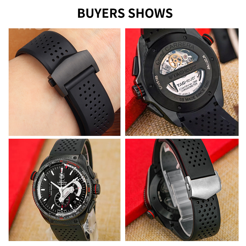 태그호이어 카레라 22 24mm 블랙 실리콘 시계 스트 - Tag Heuer Is Luxury Watch 리뷰 및 가격